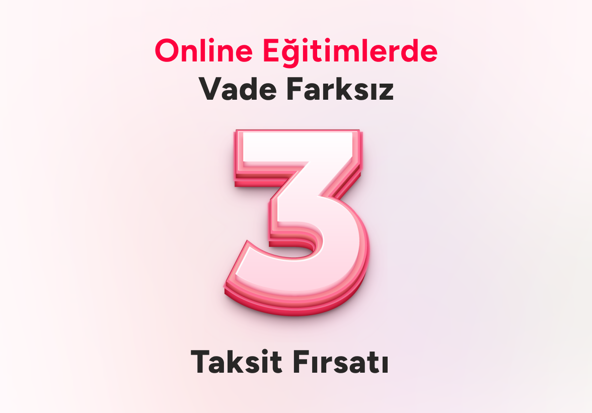 Vade Farksız 3 Taksit Fırsatı
